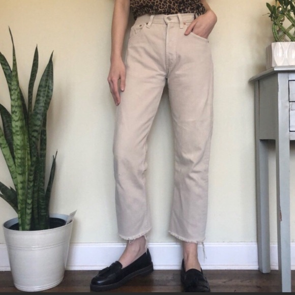 Levi's | Jeans | Levis 5 Sand Colored Jeans | Poshmark